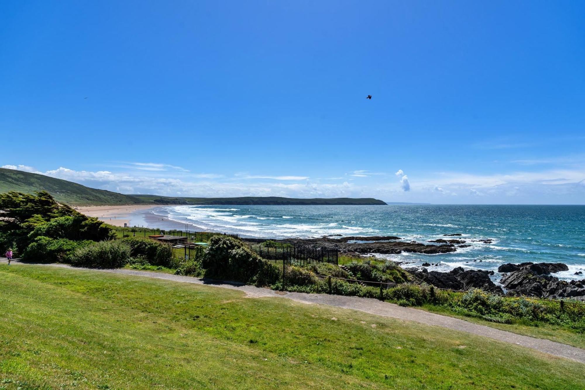 Finest Retreats - Ocean Lookout - Luxury Woolacombe Beach Apartment With Sea Views Dış mekan fotoğraf